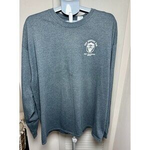 The Buffalo Bar West Yellowstone Montana Graphic Tee Mens Heather Charcoal 2XL